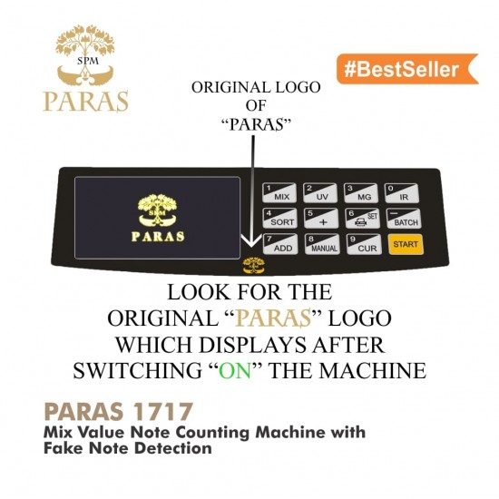 Mix Value Counting Machine PARAS-1717 