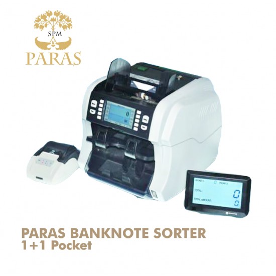 PARAS Bank Note Sorter (1+1 Pocket)