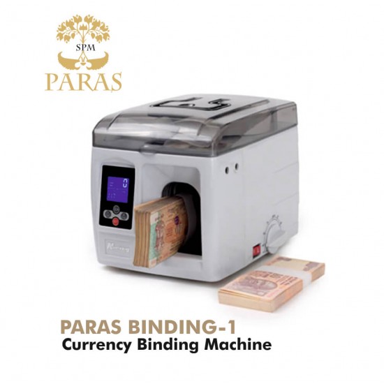 Currency Binding Machine PARAS-Binding-1