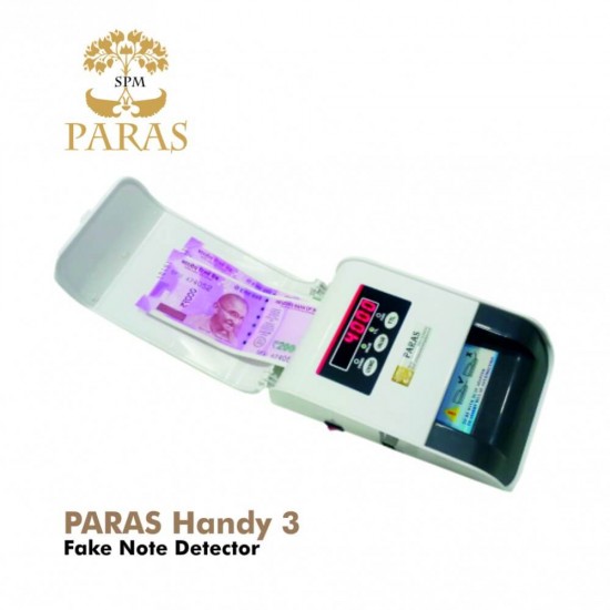 Fake Note Detector PARAS-HANDY-3