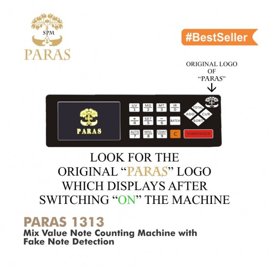 Mix Value Counting Machine PARAS-1313