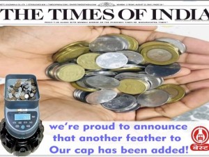 B.E.S.T has baught BEST Coin Counting Machine PARAS-950